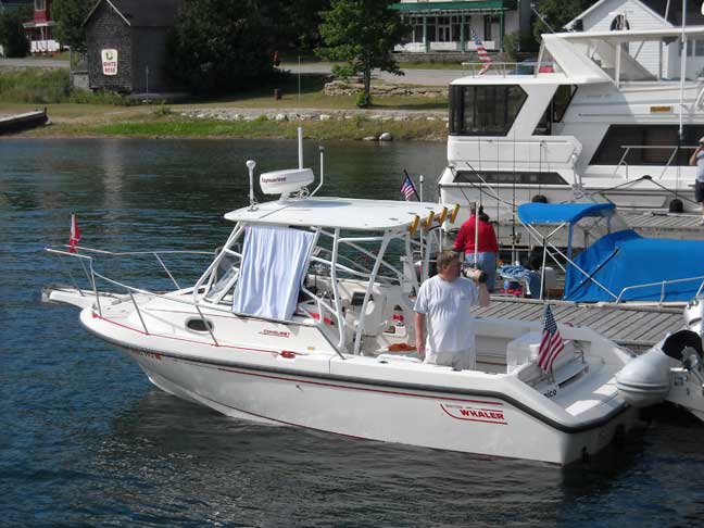 Photo: Municipal dock at Kagawong