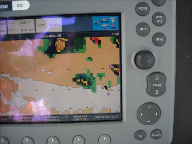 Photo: RADAR image.