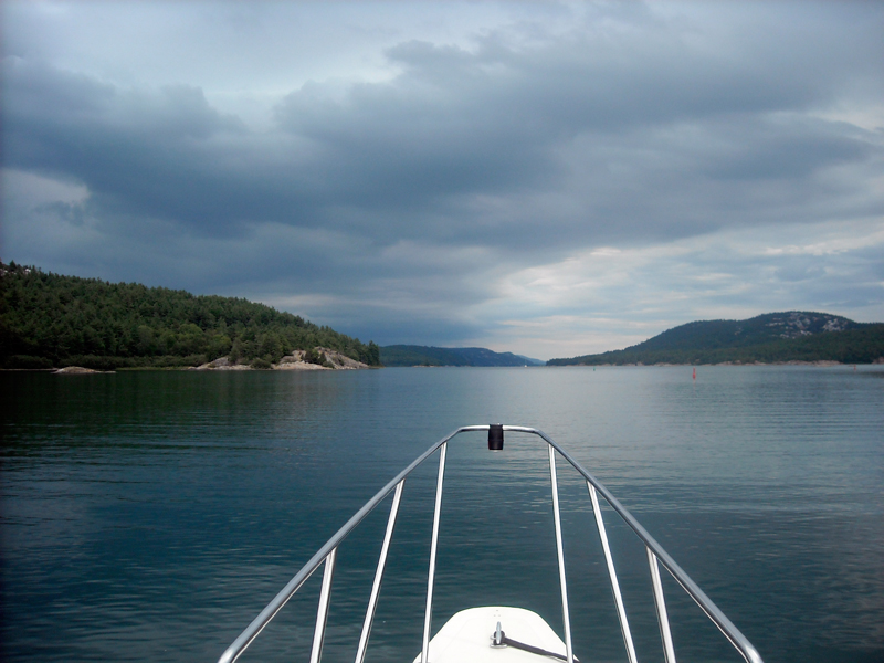 Photo: Entrance to Baie Fine looking east