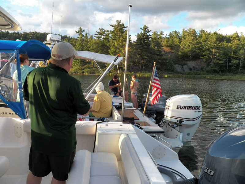 Photo: Rafted Boat
