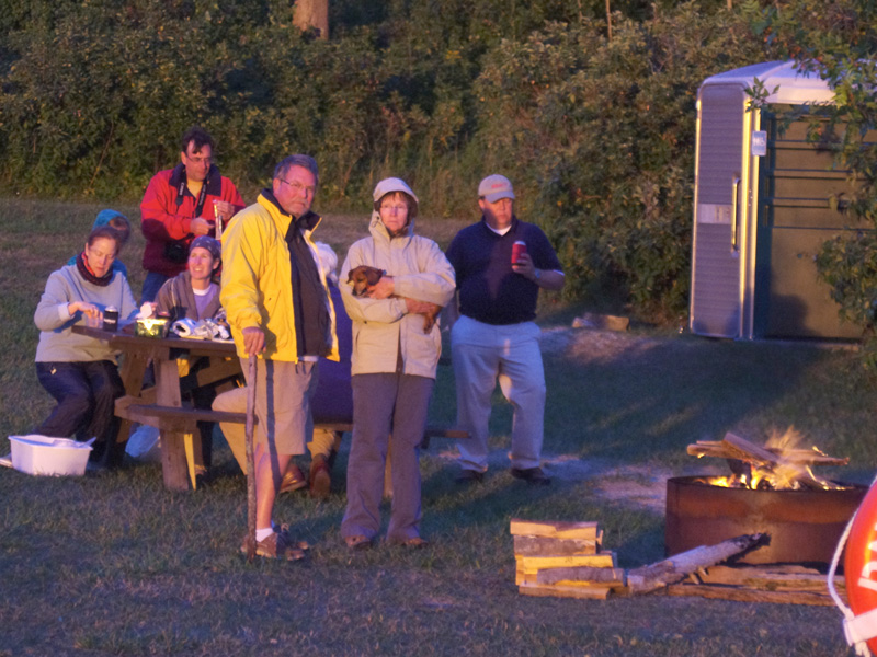 Photo: Picnic at Lime Island.