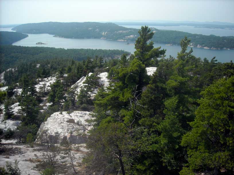 Photo: View of summit of Casson Peak