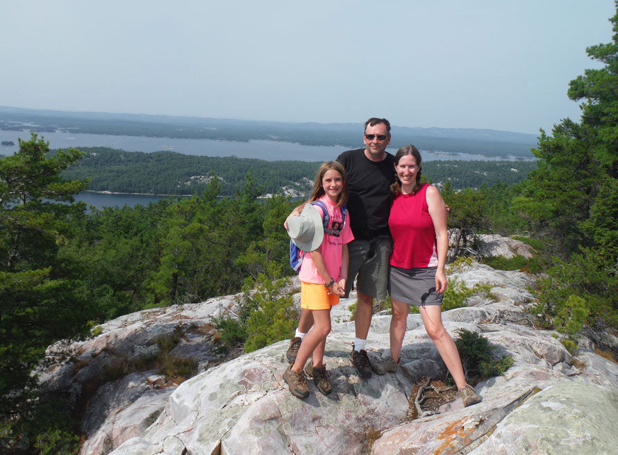 Photo: View of summit of Casson Peak