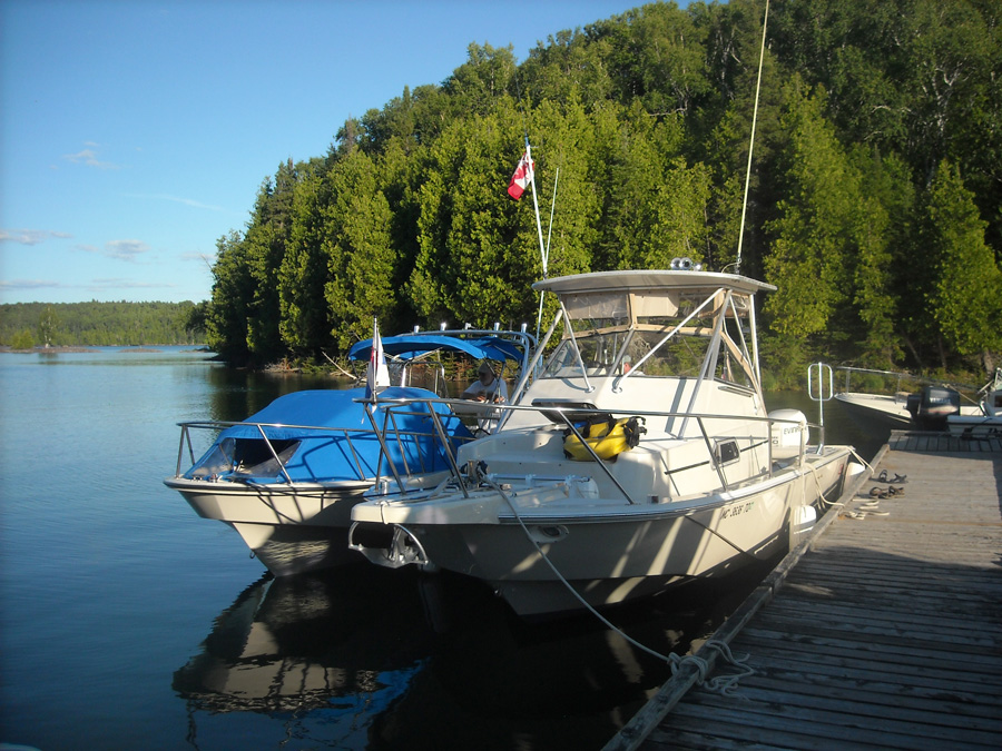 East side of Floating Dock
