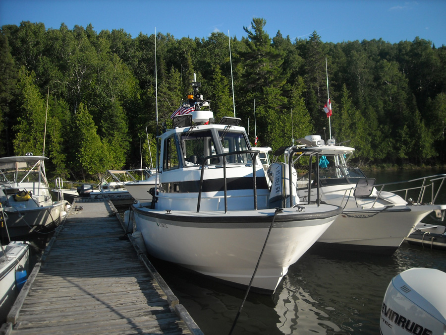 West side of Floating Dock