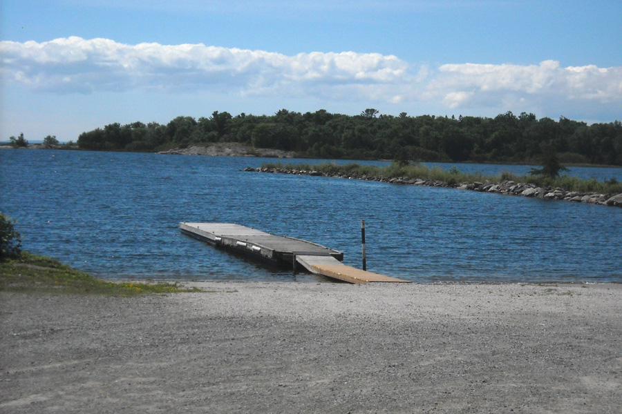 Unpaved launch ramp