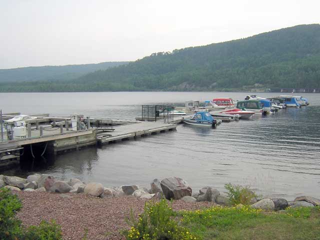 Photo: Docks at Marina in Mattawa, Ontario