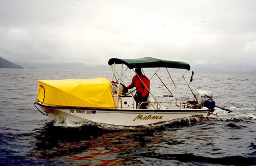 Photo: Whaler 17 Montauk in Alaskan waters