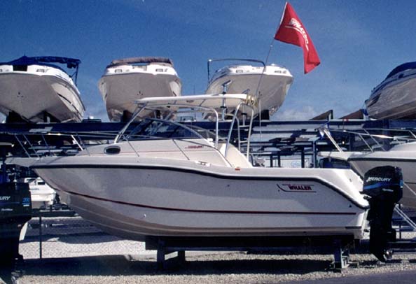Photo: 2002 255 Conquest on display ashore
