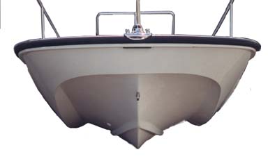 Photo: Whaler 17 Hull, front view