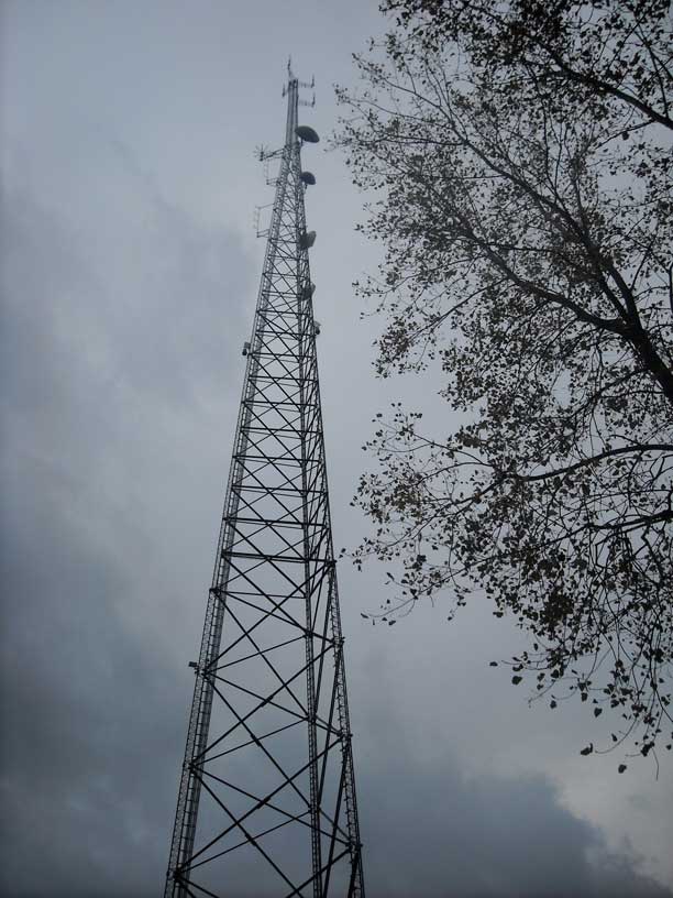 RFF LAKEPORT Rescue 21 antennas side-mounted.
