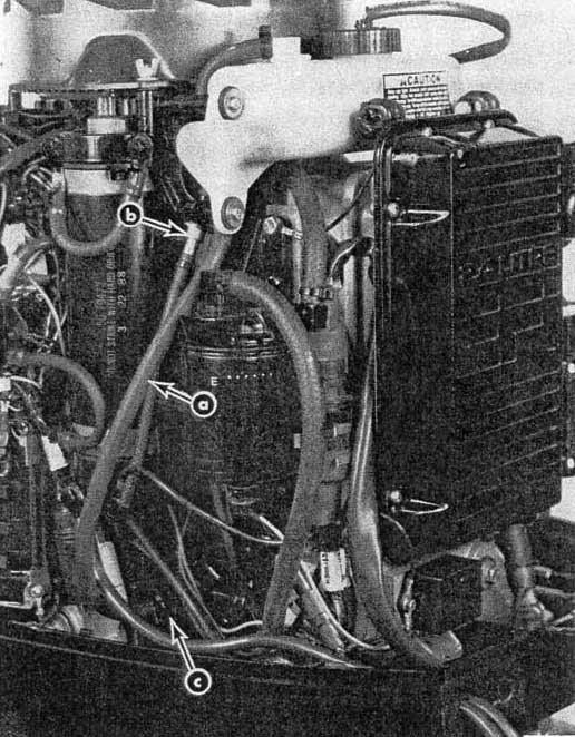 Photo: Engine right side view