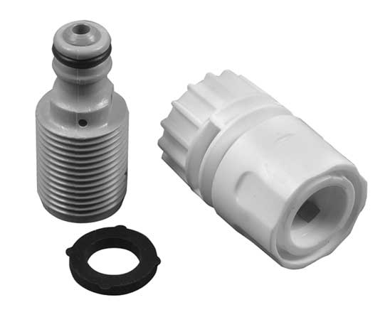 Photo: flushing adaptor
