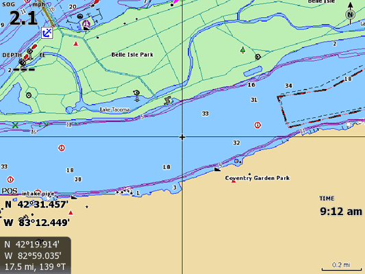 HDS page carousal position for CHART