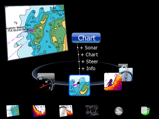 HDS page carousal position for CHART