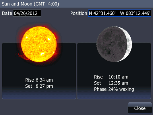 HDS PAGE Sun, Moon