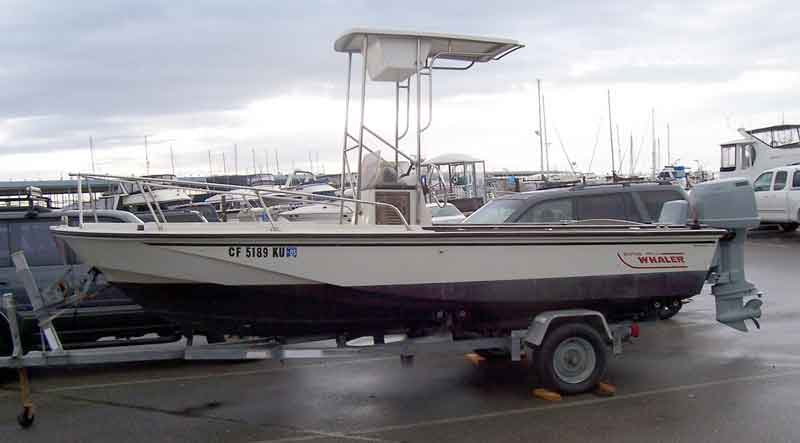 Photo: Boston Whaler OUTRAGE 18 with Sea Drive