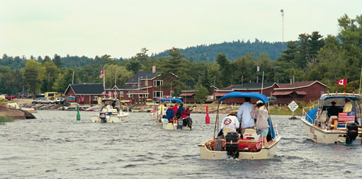 [Photo: Whalers at Whitefish Falls]